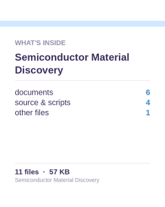 Semiconductor Material Discovery